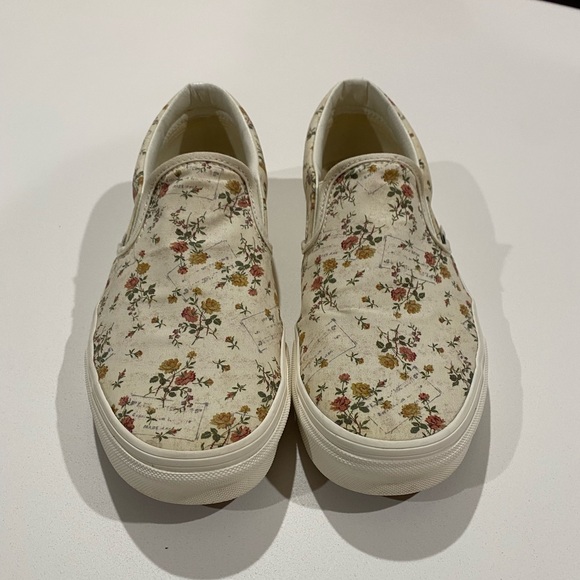 Women’s floral vans - Picture 2 of 7